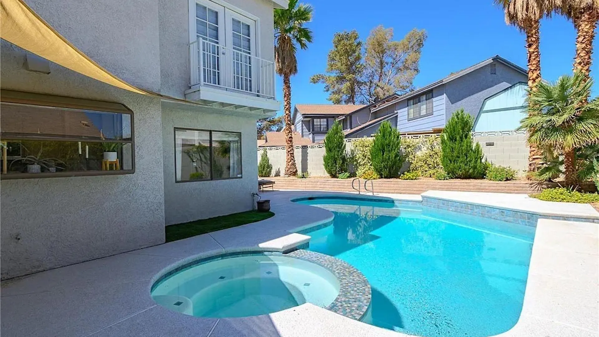 3Br Desert Oasis: King Bd W/Pool Villa Las Vegas